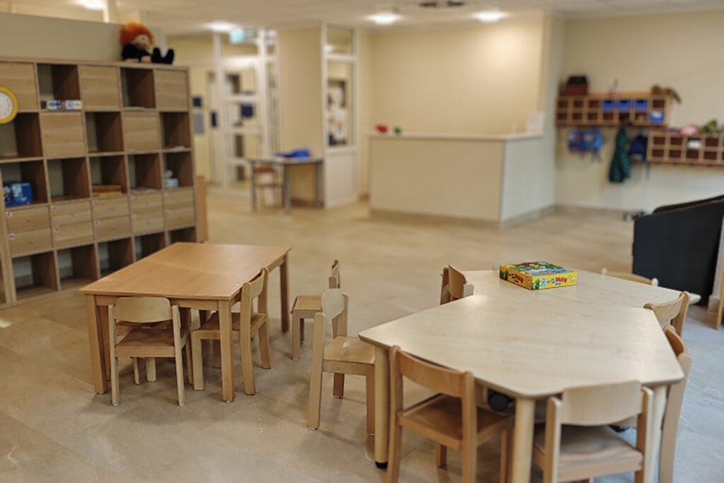 Das neu gestaltete Kinderland im Fachklinikum Borkum